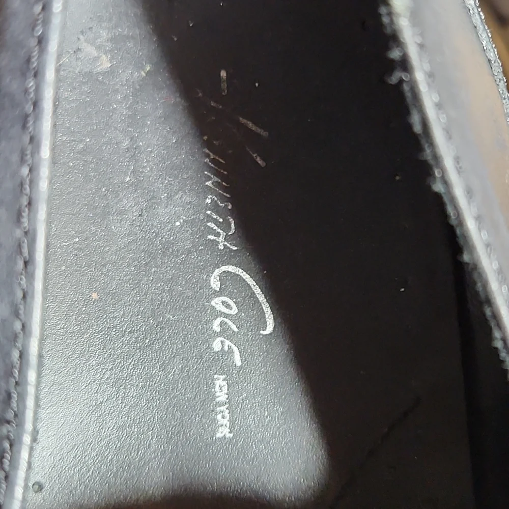 KENNETH COLE Vintage Distressed Look Leather Dress Shoe 13